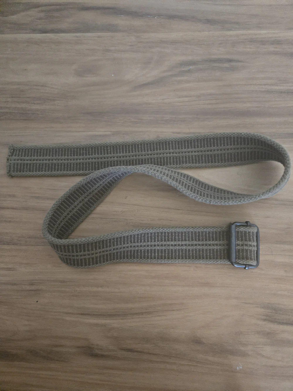 4/$15 Adjustable Olive Green Webbing Belt Strap for Men Sz 30